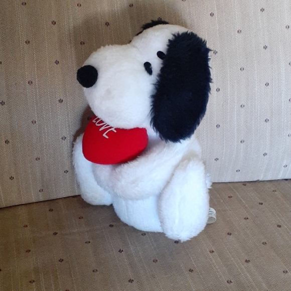 vintage snoopy stuffed animal